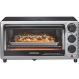Proctor Silex 4 Slice (Black) & (Silver) Toaster Oven