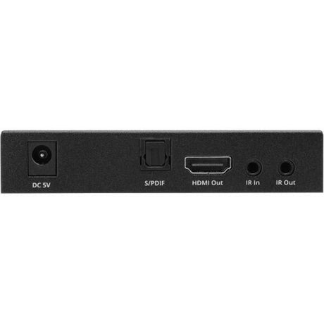 SIIG 1x4 4K 60Hz HDMI Splitter Over Cat6 Extender with Loopout/IR/ARC & RS-232 - Up to 230ft (70m) - Near Zero Latency