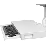 Ergotron CareFit Mounting Arm for Monitor, Mouse, Keyboard, LCD Display, Mount Extension - White
