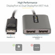 2-PORT DISPLAYPORT MST HUB
