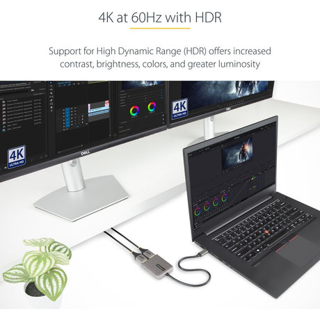 2-PORT USB C MST HUB 4K60HZ