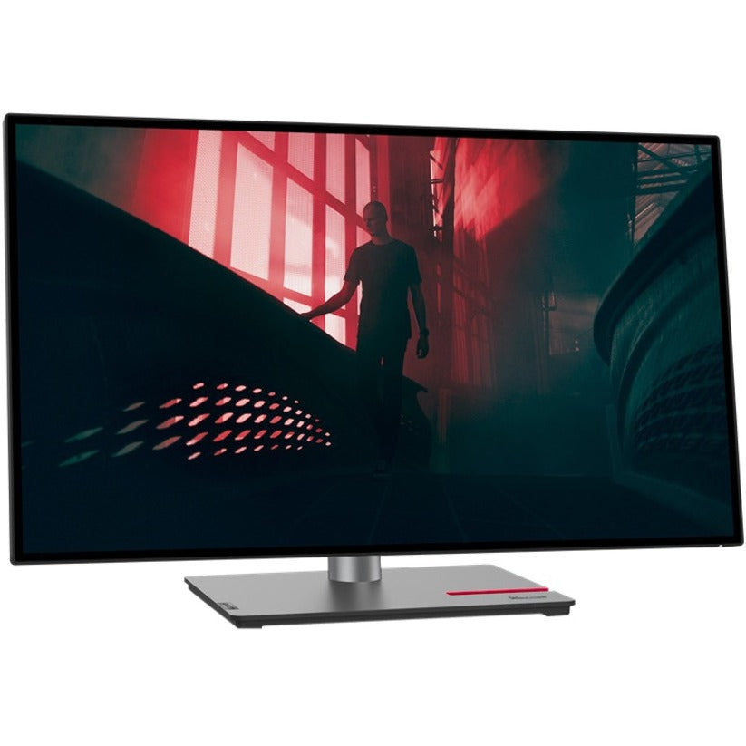 Lenovo ThinkVision P27h-30 27" Class WQHD LED Monitor - 16:9 - Raven Black