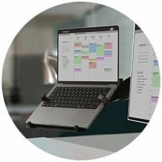 Kensington Mounting Bracket for Notebook, MacBook - Black