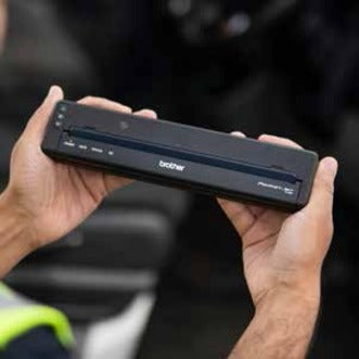 Brother PocketJet 8 PJ-883 Mobile Direct Thermal Printer - Monochrome - Label Print - USB - USB Host - Bluetooth -Printer only / no accessories included