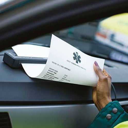 Brother PocketJet 8 PJ-883 Mobile Direct Thermal Printer - Monochrome - Label Print - USB - USB Host - Bluetooth -Printer only / no accessories included