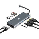 9IN1 USBC MULTIPORT DOCKING STN