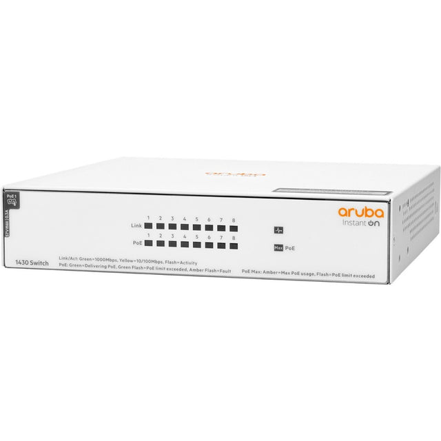 HPE NW IO 1430 8G Class4 PoE 6