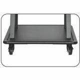 Mobile Stand with Middle Shelf