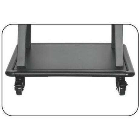 Mobile Stand with Middle Shelf