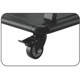 Mobile Stand with Middle Shelf