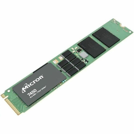 Micron 7450 PRO 1.92 TB Solid State Drive - M.2 22110 Internal - PCI Express NVMe (PCI Express NVMe 4.0 x4) - Read Intensive - TAA Compliant
