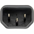 Eaton Tripp Lite Series NEMA 5-15R to C14 Power Cord Adapter - 15A, 125V, Black