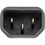 Eaton Tripp Lite Series NEMA 5-15R to C14 Power Cord Adapter - 15A, 125V, Black