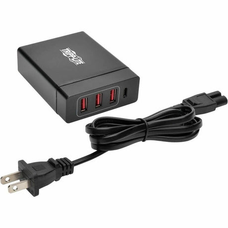 Eaton Tripp Lite Series 4-Port USB Charging Station - 60W USB-C PD Port, 3x USB-A Auto-Sensing Ports