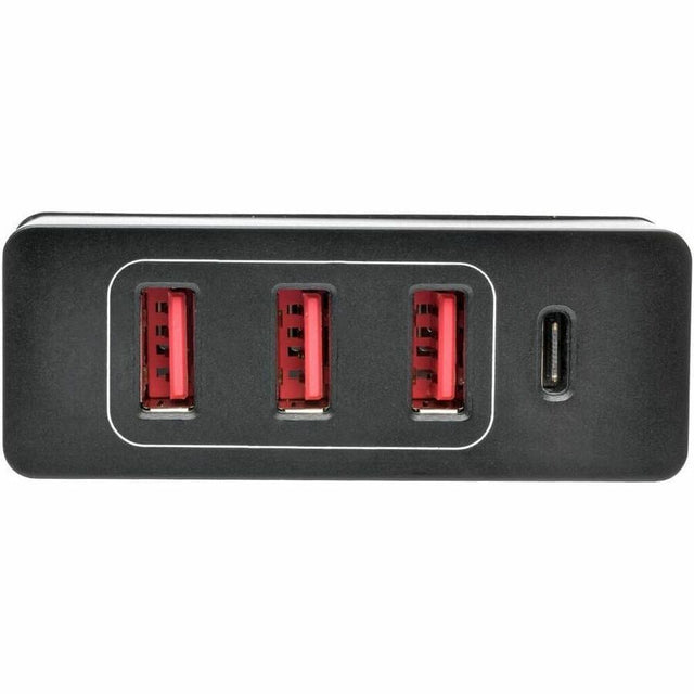 Eaton Tripp Lite Series 4-Port USB Charging Station - 60W USB-C PD Port, 3x USB-A Auto-Sensing Ports