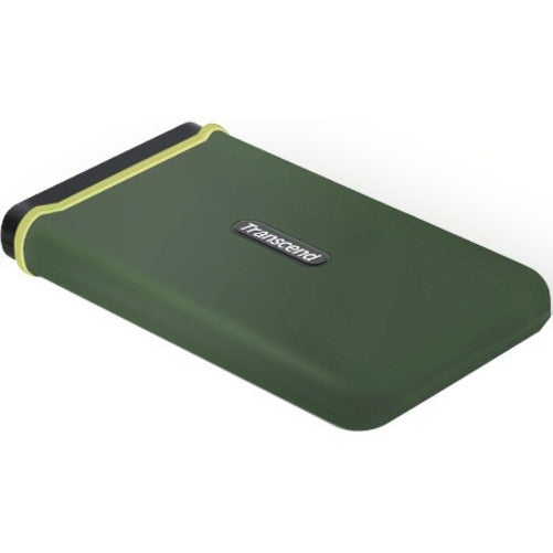 Transcend 1 TB Portable Solid State Drive - External - Military Green
