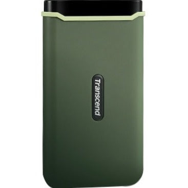 Transcend 1 TB Portable Solid State Drive - External - Military Green