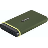 Transcend 1 TB Portable Solid State Drive - External - Military Green