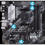Asus Prime B550M-A WIFI II Desktop Motherboard - AMD B550 Chipset - Socket AM4 - Micro ATX