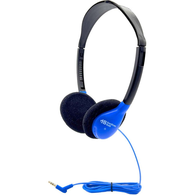 Hamilton Buhl Personal On-Ear Stereo Headphone, BLUE - 200 Pack