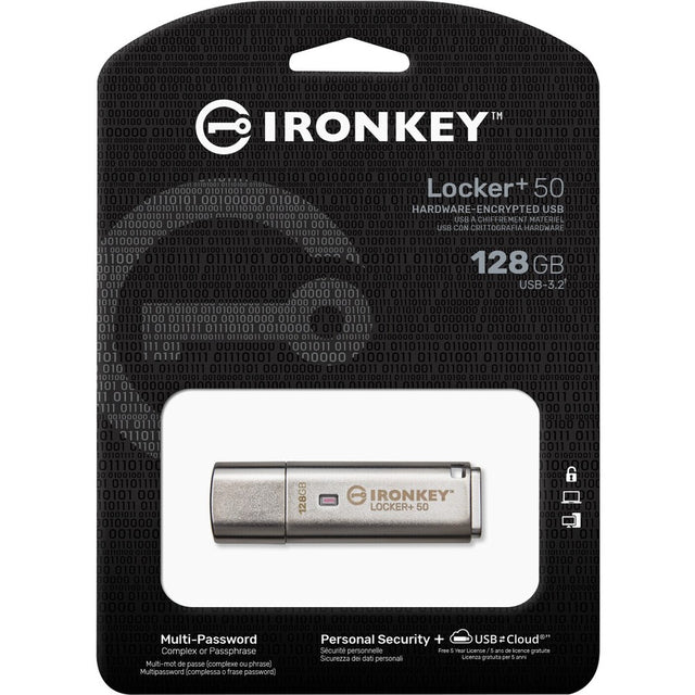 IronKey Locker+ 50 USB Flash Drive