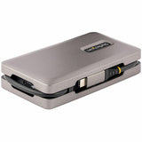 StarTech.com USB-C Multiport Adapter, 4K 60Hz HDMI (HDR), USB 3.2 Gen 2 10Gbps Hub (2xUSB-C/1xUSB-A), 100W PD Pass-Through, GbE, Mini Dock