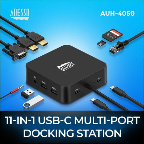 10IN1 USBC MULTIPORT DCKING STN