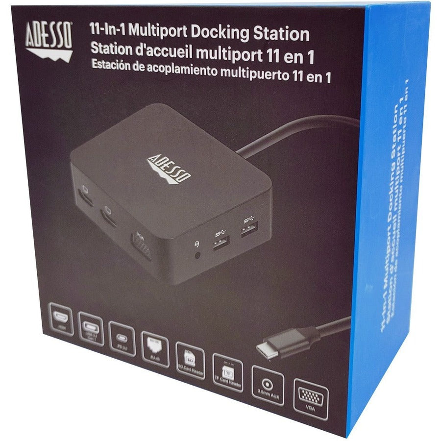 10IN1 USBC MULTIPORT DCKING STN