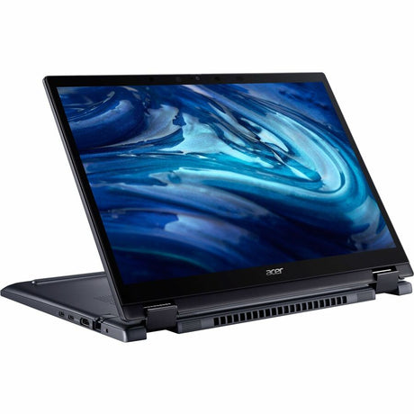 Acer TravelMate Spin P4 P414RN-41 TMP414RN-41-R6EK 14" Touchscreen Convertible 2 in 1 Notebook - WUXGA - AMD Ryzen 5 PRO 6650U - 16 GB - 512 GB SSD - English Keyboard - Slate Blue