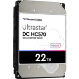 WD Ultrastar DC HC570 WUH722222AL5201 22 TB Hard Drive - 3.5" Internal - SAS (12Gb/s SAS) - Conventional Magnetic Recording (CMR) Method