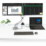 StarTech.com USB-C Multiport Adapter, Dual 4K 60Hz HDMI, 2-Port USB-A/USB-C 10Gbps Hub, 100W PD, GbE, SD, Travel Docking Station