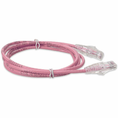 5FT PINK CAT6A SLIM UTP PVC