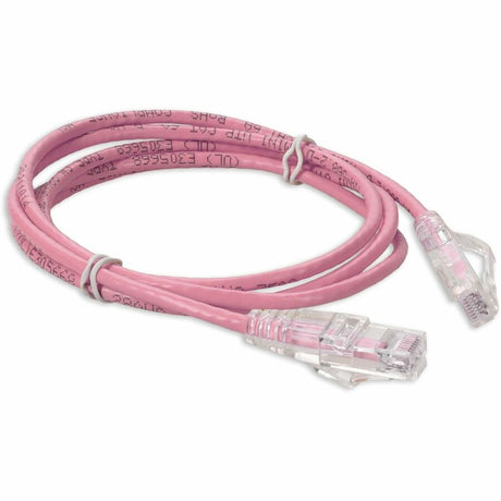 5FT PINK CAT6A SLIM UTP PVC