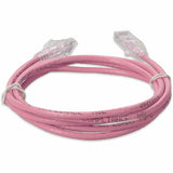 5FT PINK CAT6A SLIM UTP PVC