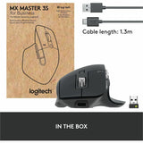 Logitech MX Master 3S for Business, Wireless Mouse with Quiet Clicks, 8K DPI, Logi Bolt USB Receiver, Graphite
