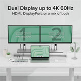 USBC Dual 4K 60Hz Dock 100W