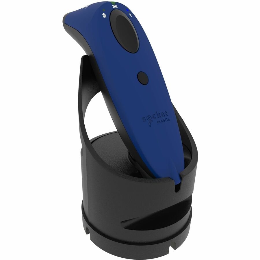 Socket Mobile SocketScan S720, Linear Barcode Plus QR Code Reader, Blue & Black Dock