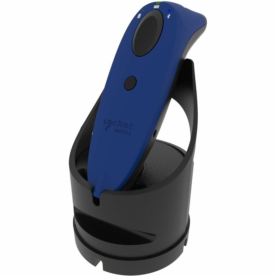 Socket Mobile SocketScan S720, Linear Barcode Plus QR Code Reader, Blue & Black Dock