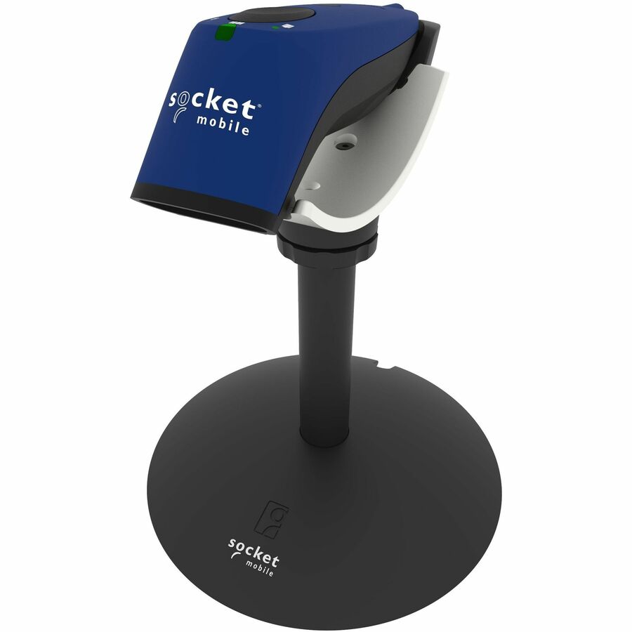 Socket Mobile SocketScan S720, Linear Barcode Plus QR Code Reader, Blue & Black Dock