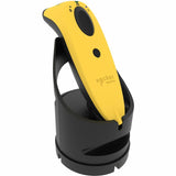Socket Mobile SocketScan S720, Linear Barcode Plus QR Code Reader, Yellow & Black Dock