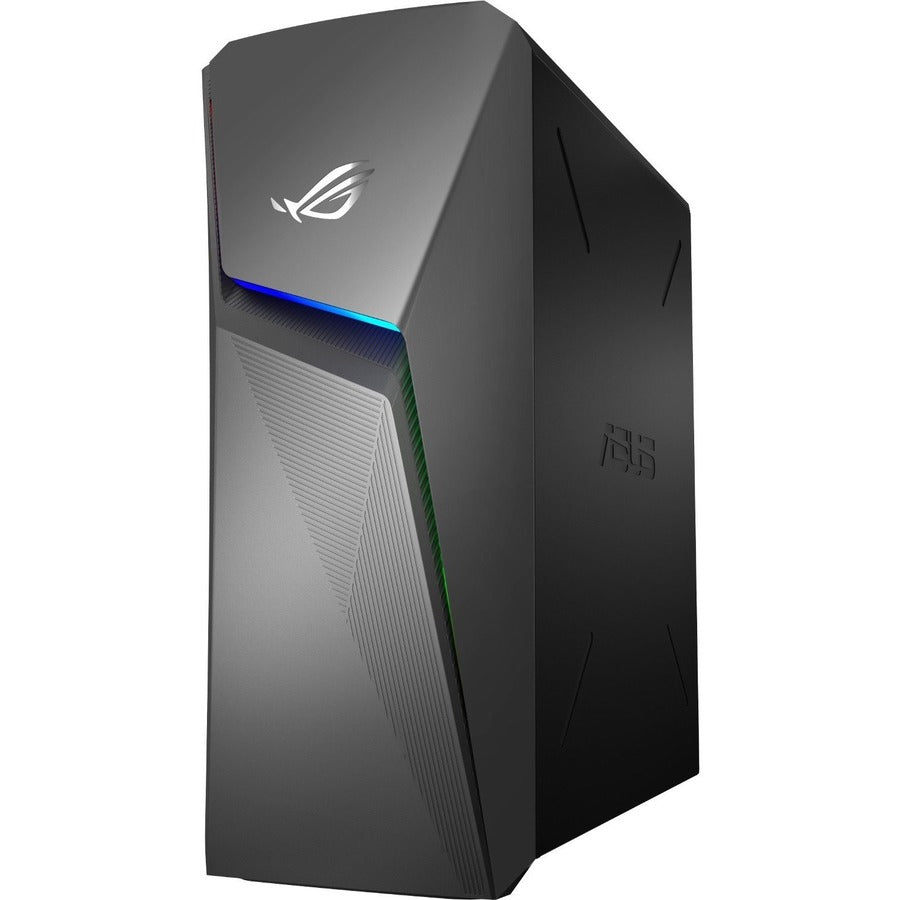 Asus ROG Strix G10DK G10DK-NB766 Gaming Desktop Computer - AMD Ryzen 7 5800X - 16 GB - 1 TB HDD - 512 GB SSD - Mid-tower - Gray