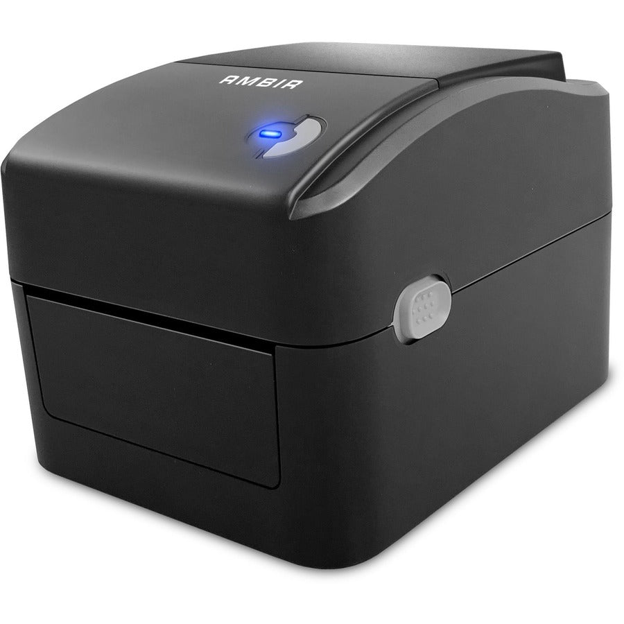 Ambir LP400-AD Desktop, Transportation & Logistic Direct Thermal Printer - Monochrome - Label Print - USB