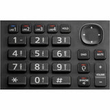 Panasonic KX-TGW420 DECT 6.0 1.90 GHz Corded/Cordless Phone - Desktop - Black