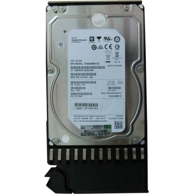 HPE 4 TB Hard Drive - 2.5" Internal - SAS (SATA/600)