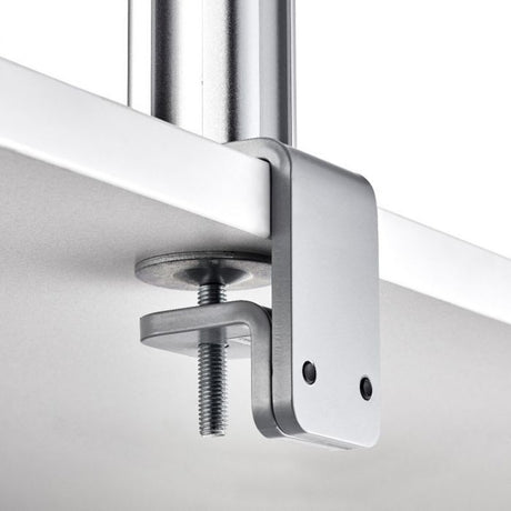 Atdec Modular AWMS-2-4640-F-S Desk Mount for Monitor, Flat Panel Display, Curved Screen Display - Silver