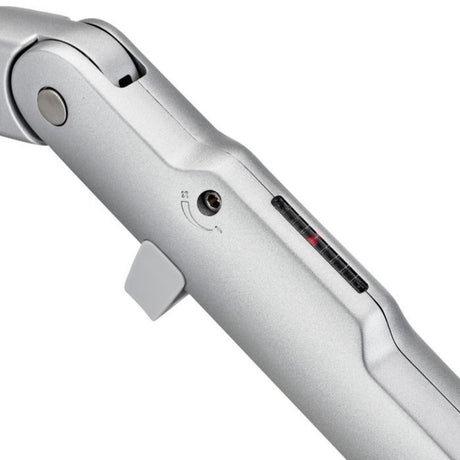 Atdec AWMS-2-D40-F-S Desk Mount for Flat Panel Display, Curved Screen Display, Monitor - Silver