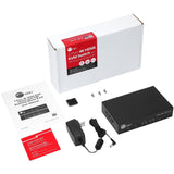 SIIG 2-Port 4K HDMI KVM Switch with PBP Roaming Mouse & PIP