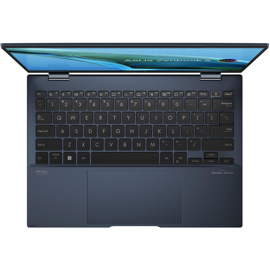 Asus Zenbook S 13 Flip OLED UP5302 UP5302ZA-DH74T-W 13.3" Touchscreen Convertible 2 in 1 Notebook - 2.8K - Intel Core i7 12th Gen i7-1260P - 16 GB - 1 TB SSD