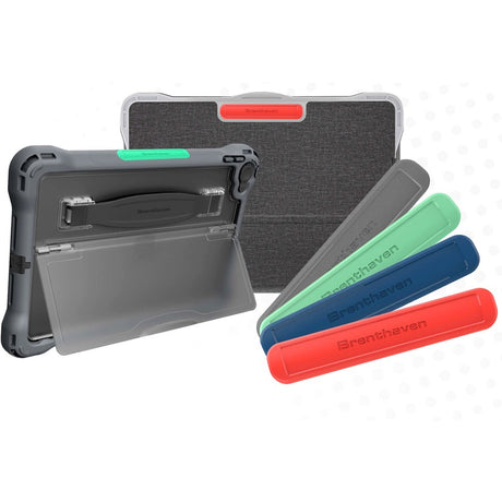 Brenthaven Edge Rugged Carrying Case for 10.2" Apple iPad (7th Generation), iPad (8th Generation), iPad (9th Generation) Tablet - Gray