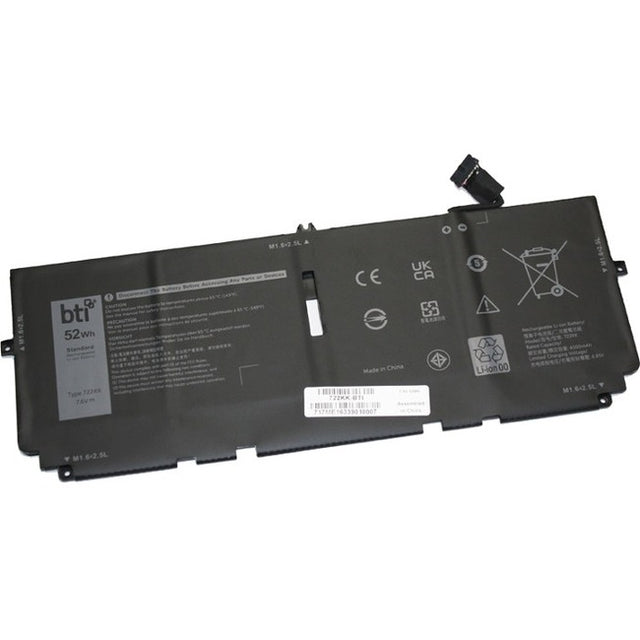 DELL BATTERY 7.6V 6500MAH 52WHR